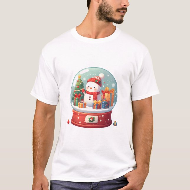 Snow Globe Serenity T-Shirt (Vorderseite)