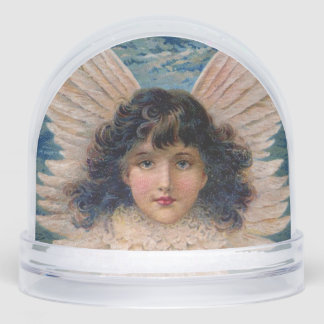 Snow Globe VINTAGE ANGEL 