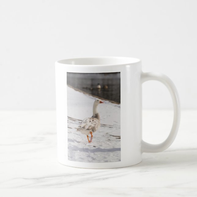 Snow Goose Strut Kaffeetasse (Rechts)