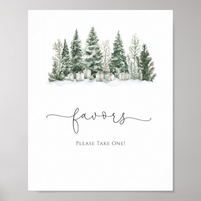 Snow in Liebe Brautparty Favoriten Poster (Vorne)