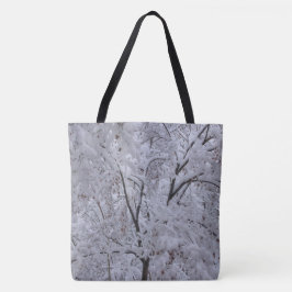 Snow-Laden Bäume Tasche