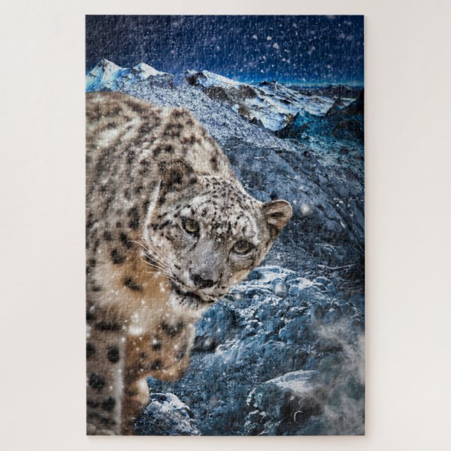 SNOW LEOPARD CLOUD WALKER (Vertikal)