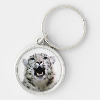Snow Leopard Schlüsselanhänger