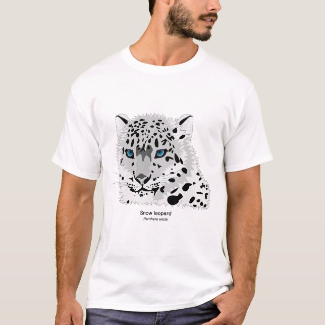 Snow leopard T-Shirt (Vorderseite)