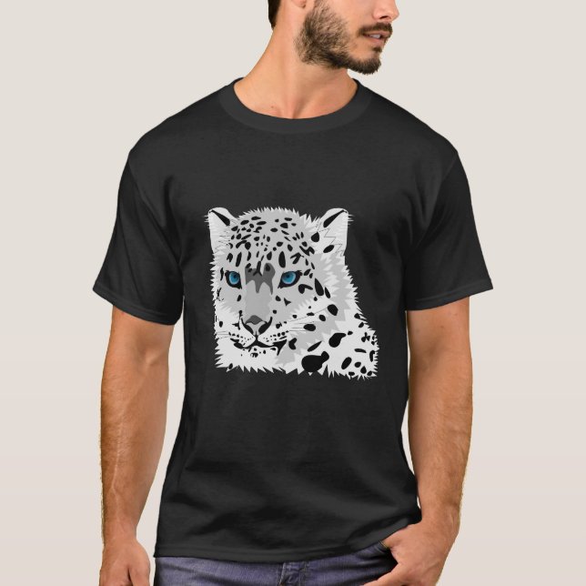 Snow leopard T-Shirt (Vorderseite)