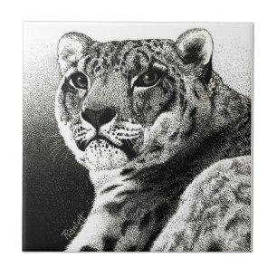 Snow Leopard Tile Fliese