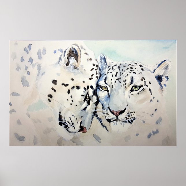 Snow Leopards Poster (Vorne)