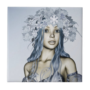 Snow Maiden Fliese