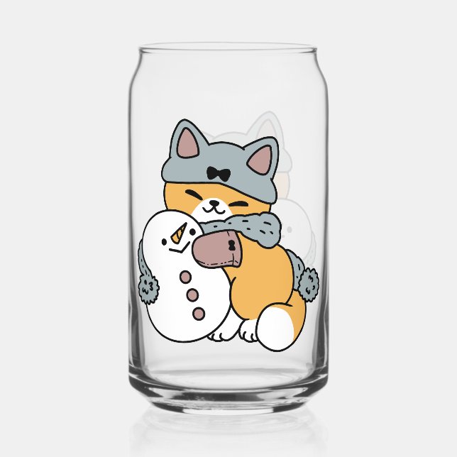 Snow Much Fun Cat Winter Holiday Design (Recto)