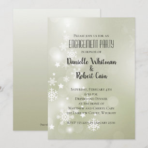 Snow on Sage Elegantes Abstraktes Wasser