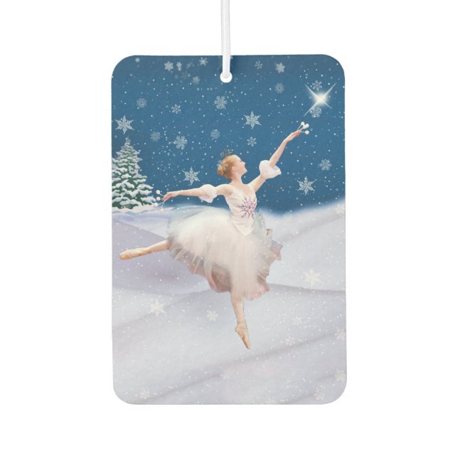 Snow Queen Ballerina und Star Autolufterfrischer (Vorderseite)