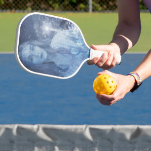 Snow Queen Christmas Fantasy Artwork Pickleball Schläger