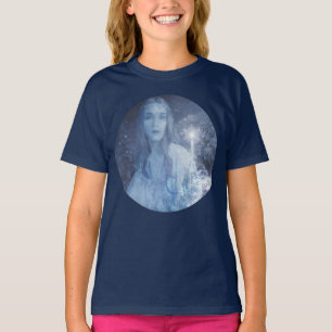 Snow Queen Christmas Fantasy Artwork T-Shirt