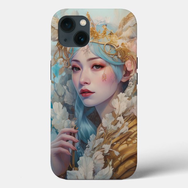 Snow Queen Fantasy Art Case-Mate iPhone Hülle (Rückseite)