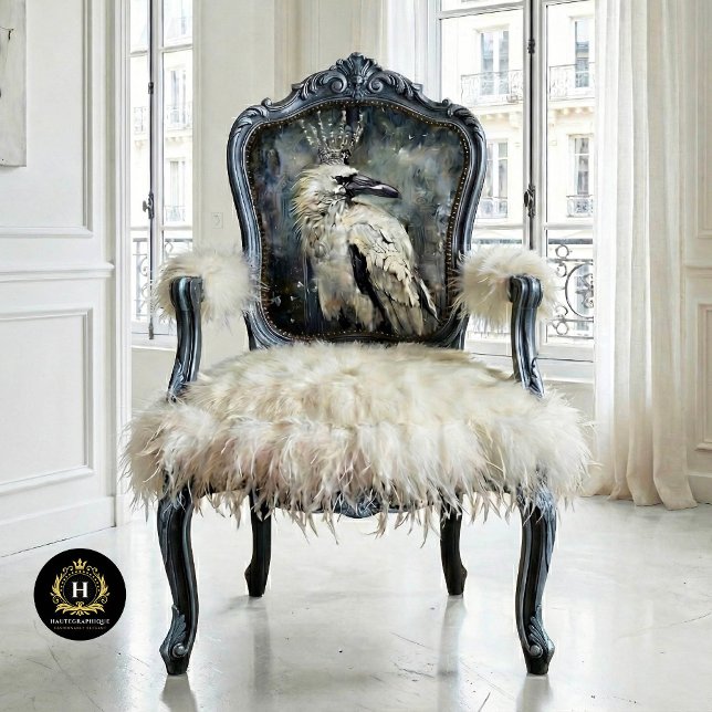 Snow Queen Winter Raven Decoupage Seidenpapier (Von Creator hochgeladen)