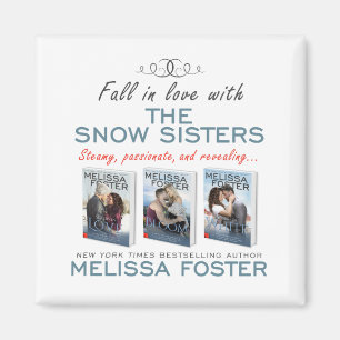 Snow Sisters Magnet