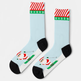 Snow Skiing Skier Holiday Gift Socken