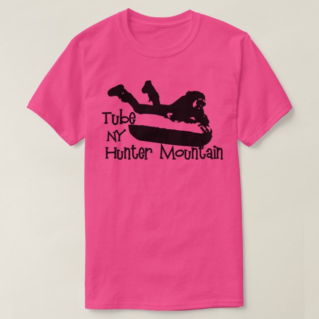 Snow Tube Hunter Mountain New York T-Shirt (Design vorne)