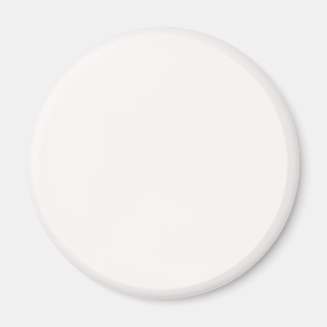 Snow White FFFAFA - Option zum Hinzufügen von Name Magnet (Vorne)