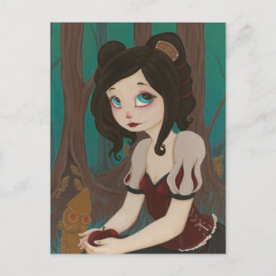 Snow White - SteamPunK Fairy Tale PostCard Postkarte