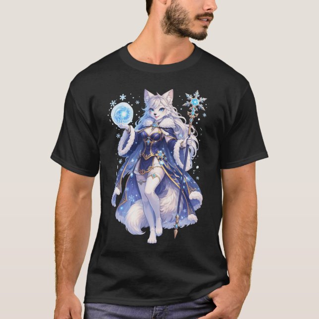 Snow Wizard Vixen T-Shirt (Vorderseite)