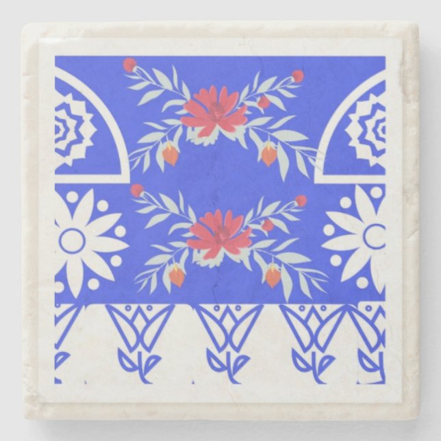 Snowball Florah Untersetzer (Vorderseite)