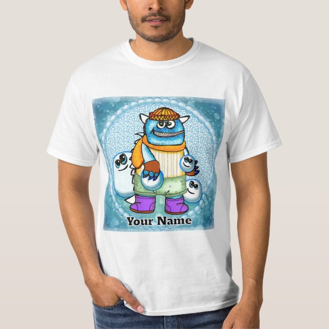 Snowball Monster T-Shirt (Vorderseite)