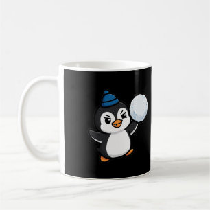 Snowball Pinguin Weihnachten Kaffeetasse
