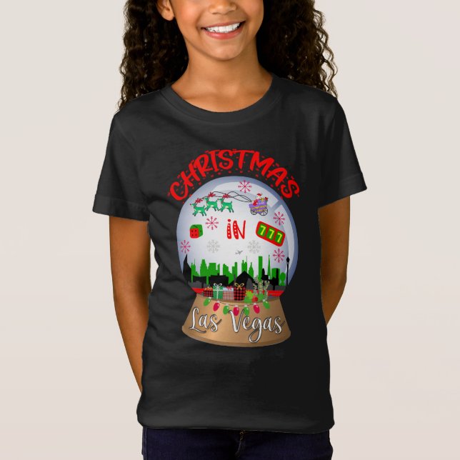 Snowball Weihnachten in Las Vegas Group Matching T T-Shirt (Vorderseite)