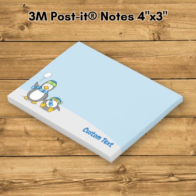 Snowballing Pinguine Post-it-Notizen Post-it Klebezettel (Von Creator hochgeladen)