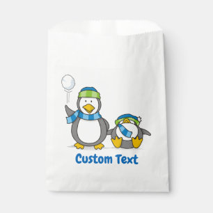 Snowballpinguine bevorzugen Tasche Geschenktütchen