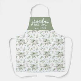 Snowberry Cedar Branchen Granma Est Schürze