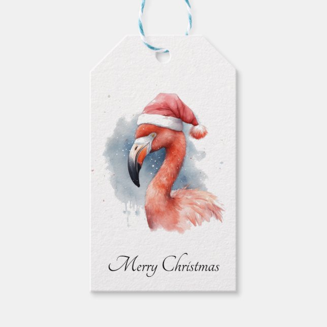 Snowbird Flamingo, Brauch Geschenkanhänger (Vorderseite)