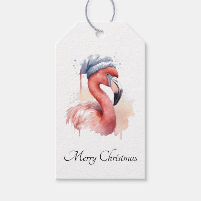 Snowbird Flamingo, Brauch Geschenkanhänger (Vorderseite)