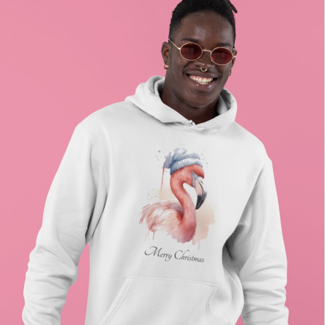Snowbird Flamingo, Brauch Hoodie (Von Creator hochgeladen)