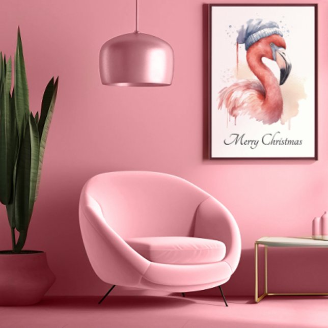 Snowbird Flamingo, Brauch Poster (Von Creator hochgeladen)