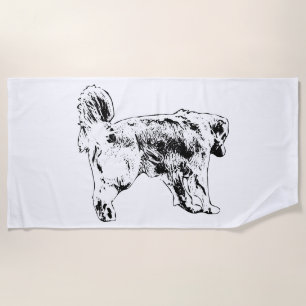 Snowbird Retriever Line Handtuch