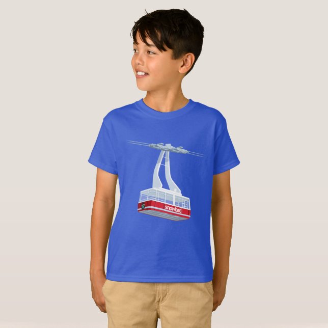 Snowbird-Ski T-Shirt (Vorne ganz)