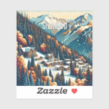 Snowbird Utah 3 Zoll Vinyl Sticker