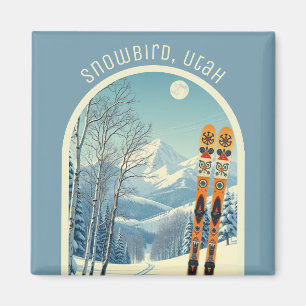 Snowbird Utah Rocky Mountains Ski-Souvenir Magnet