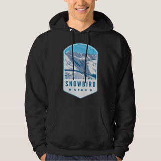 Snowbird Utah Ski Abzeichen Hoodie