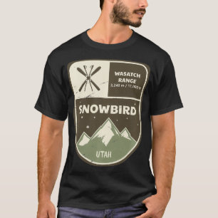 Snowbird Wasatch Range Utah Vintag T-Shirt