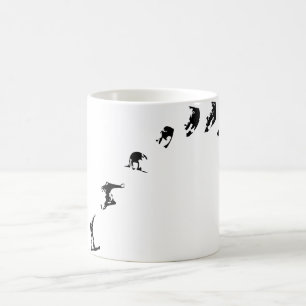 Snowboard 360 kaffeetasse
