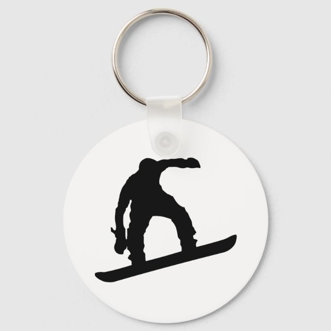 Snowboard_4 Schlüsselanhänger (Vorderseite)