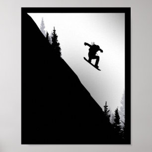 Snowboard Apparel - Snowboarden Snowboarder Snowb Poster