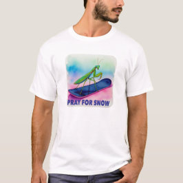 Snowboard-Bettmannschaft betet für Schneeinsekt-Ku T-Shirt