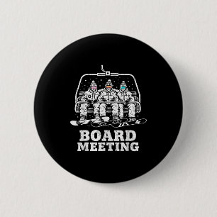 Snowboard-Board-Besprechung Ski-Lift Skifahrer Win Button