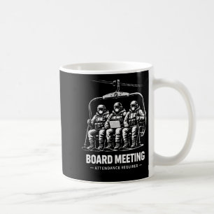 Snowboard-Board-Meeting Ski-Lift-Skifahrer Winter Kaffeetasse