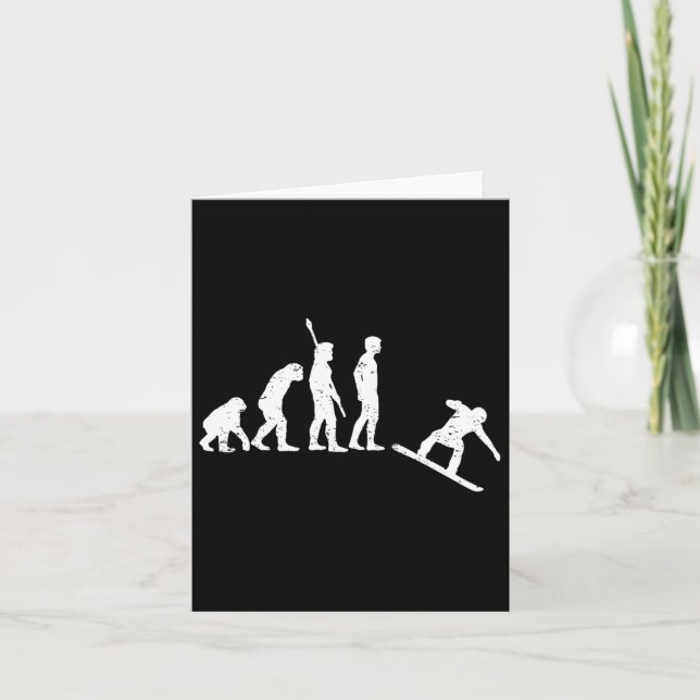 Snowboard-Evolution - Snowboard Karte (Vorderseite)
