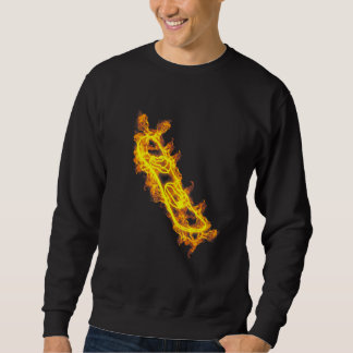 Snowboard-Feuergewehrfahrzeug Snowboard Flaming Sn Sweatshirt